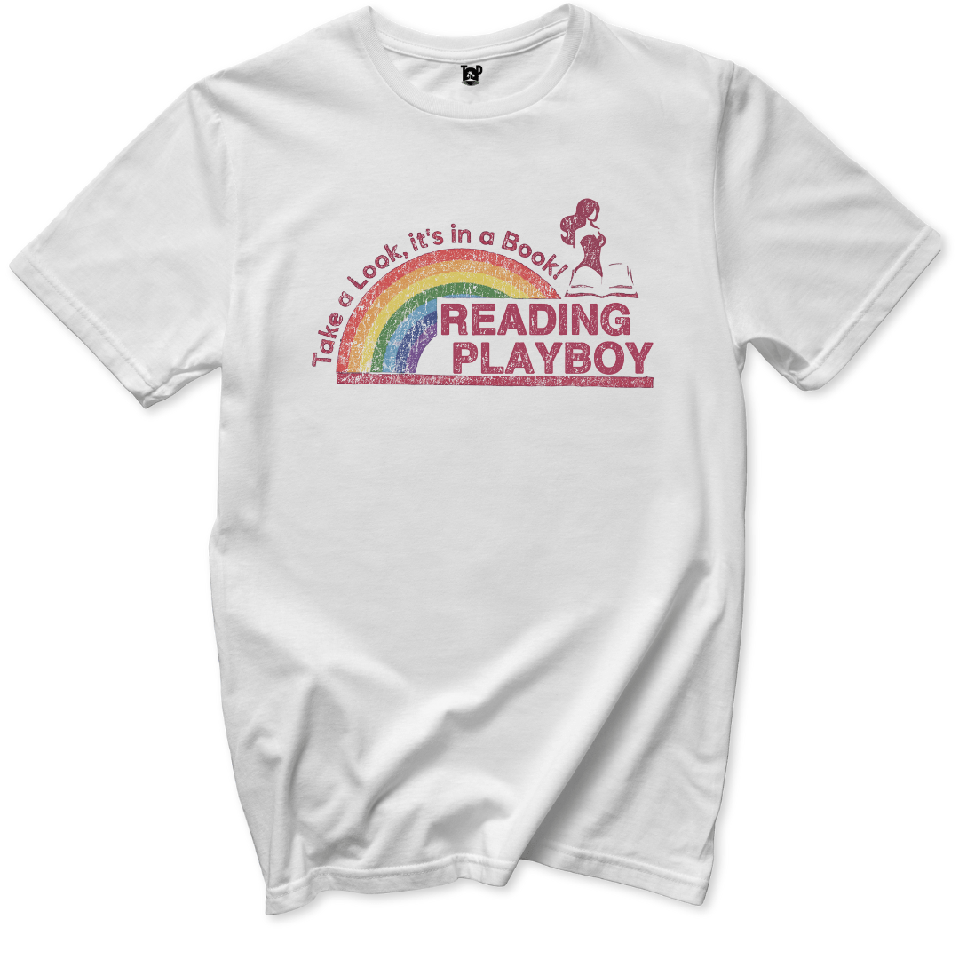 Reading Playboy T-Shirt - Throwback Paradise #
