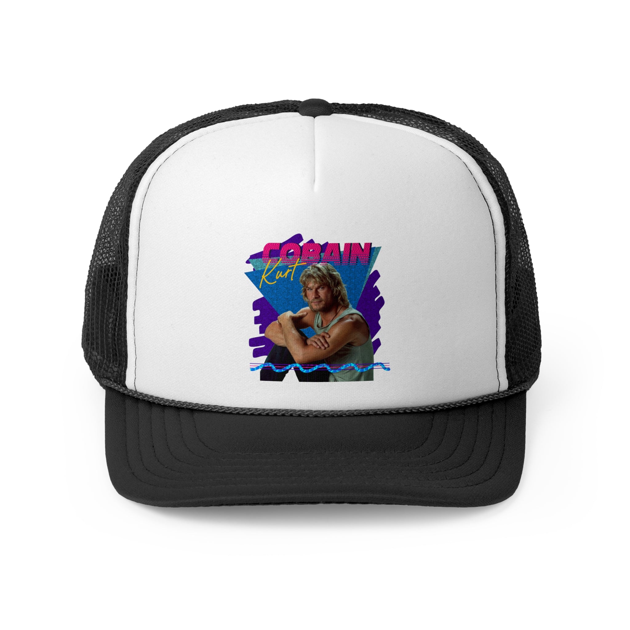 Kurt Cobain - Retro Trucker Cap - Throwback Paradise