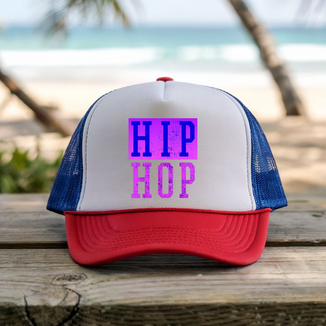 HIPHOP - Retro Trucker Cap - Throwback Paradise