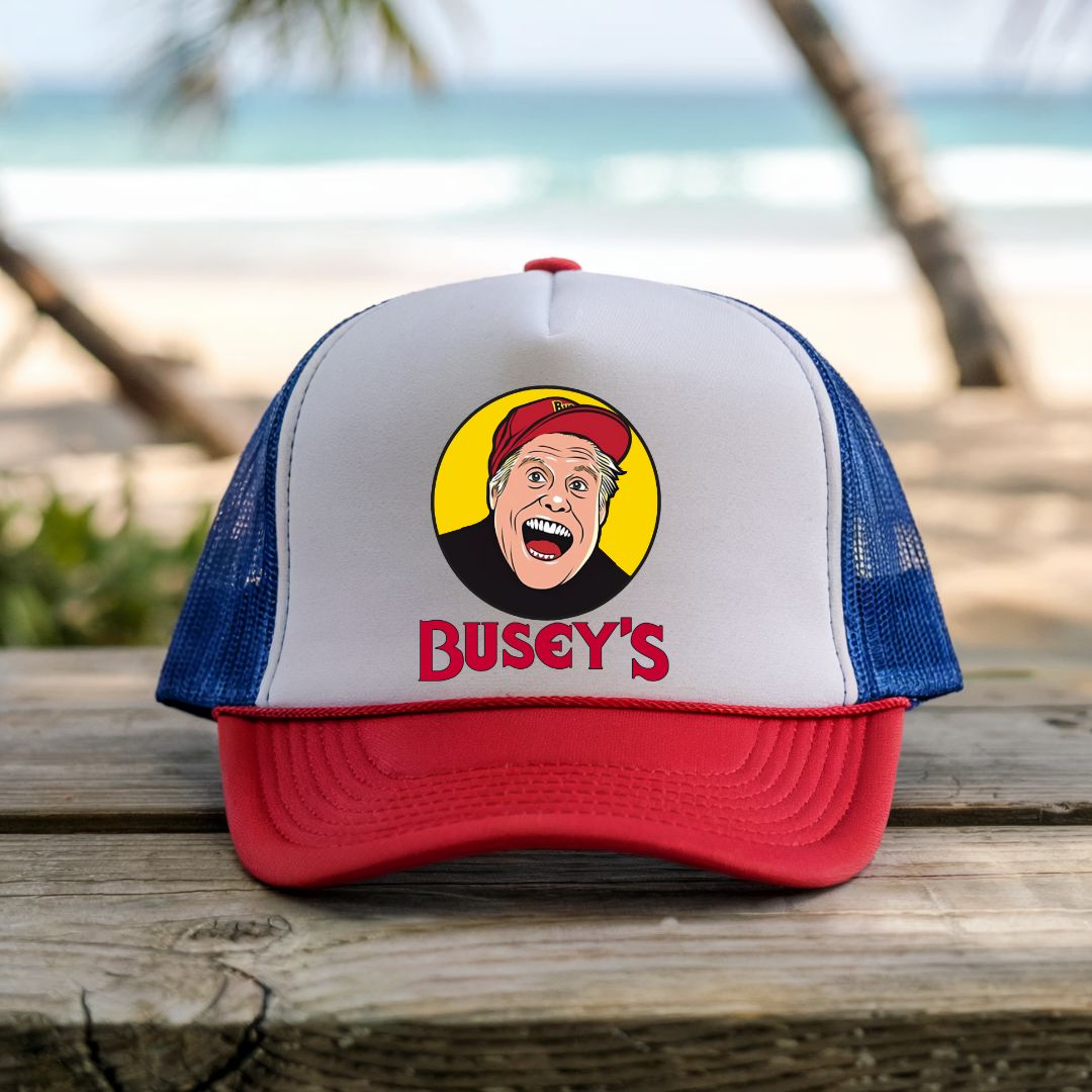 Busey's - Trucker Hat - Throwback Paradise