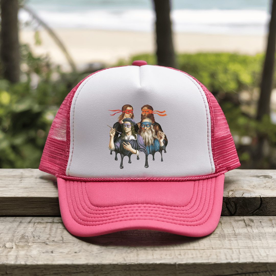 Renaissance Artists - Trucker Hat - Throwback Paradise