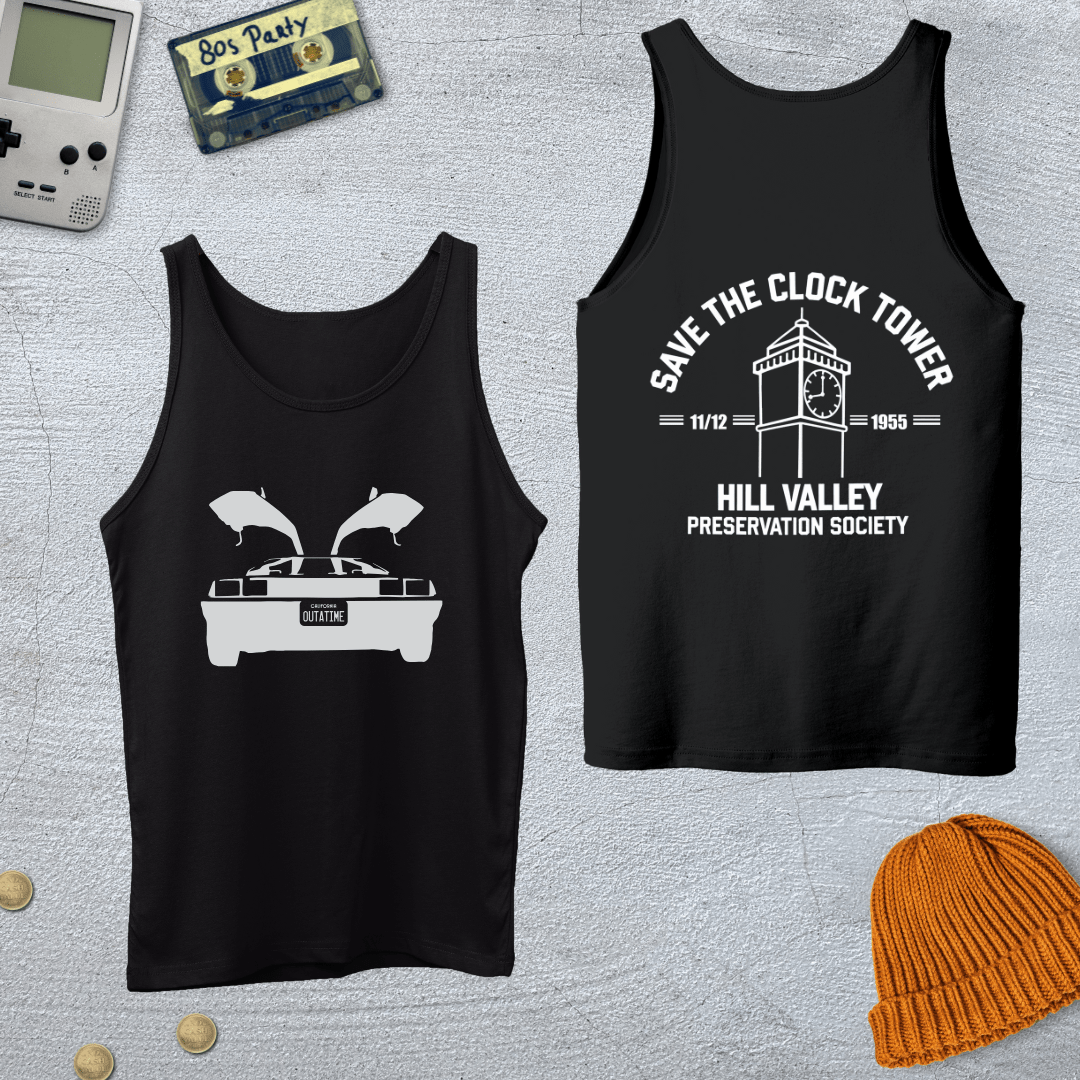 BTTF - Tank Top - Throwback Paradise