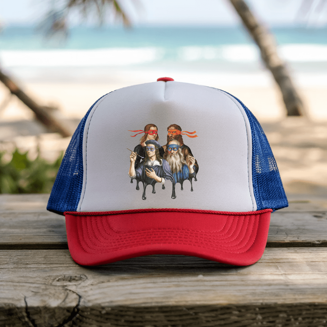 Renaissance Artists - Trucker Hat - Throwback Paradise
