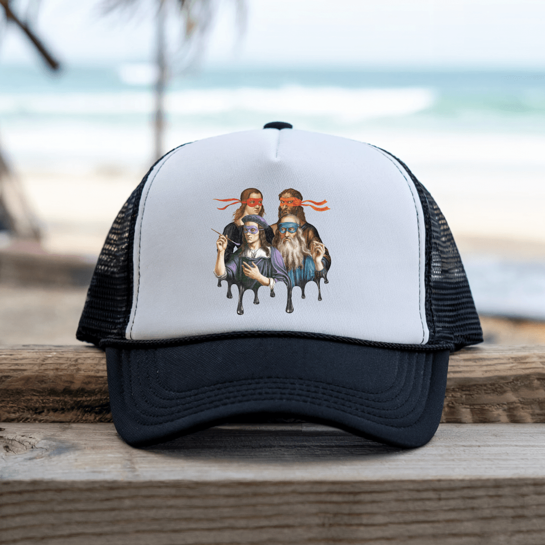Renaissance Artists - Trucker Hat - Throwback Paradise