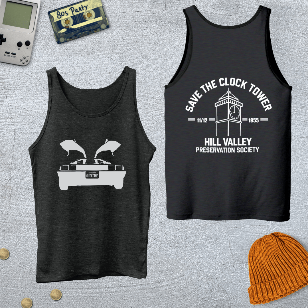 BTTF - Tank Top - Throwback Paradise