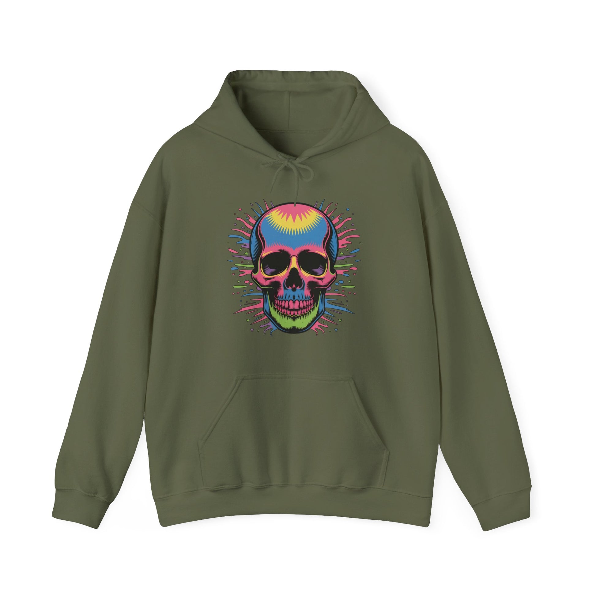 Skull - Hoodie - Throwback Paradise