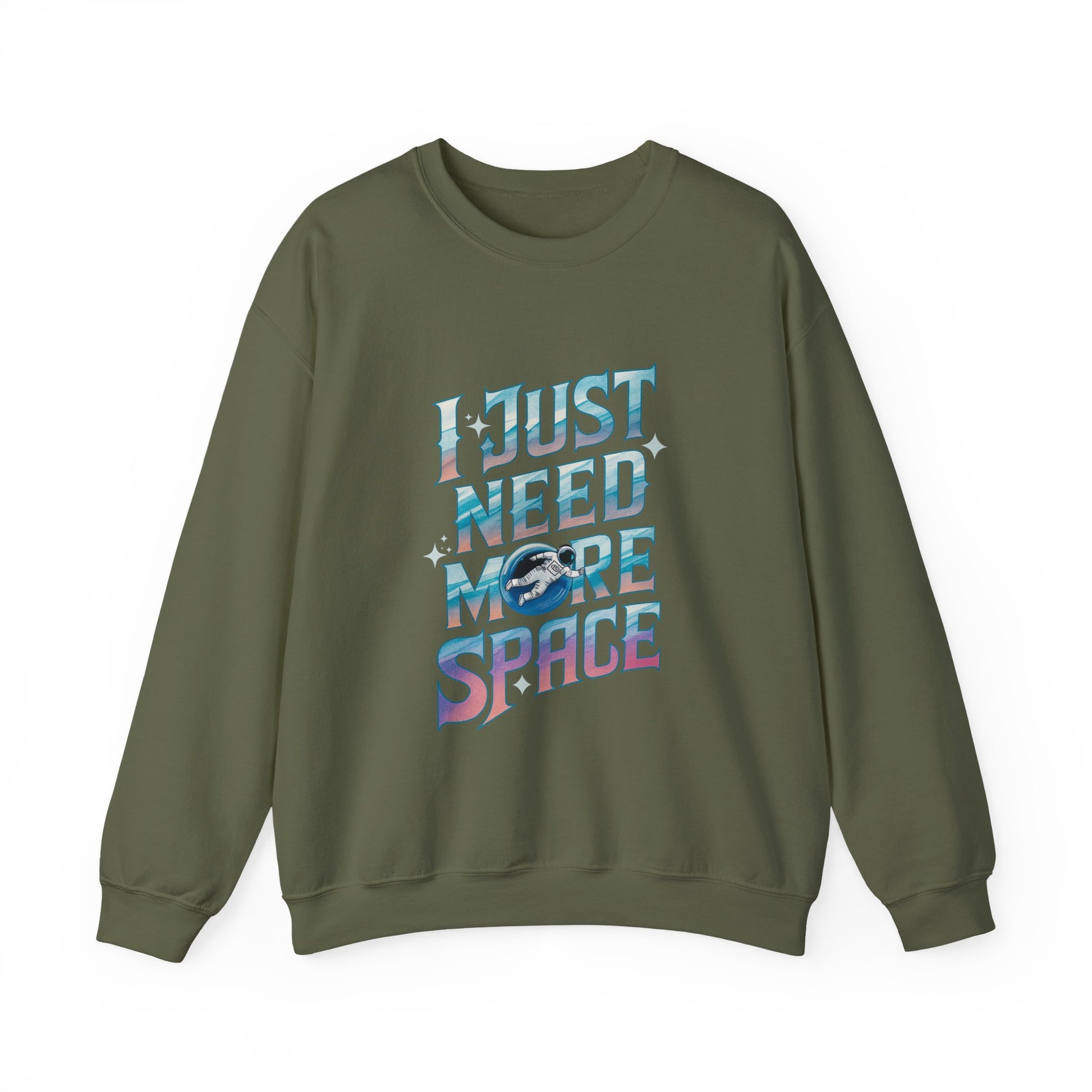 More Space - Sweatshirt - Throwback Paradise