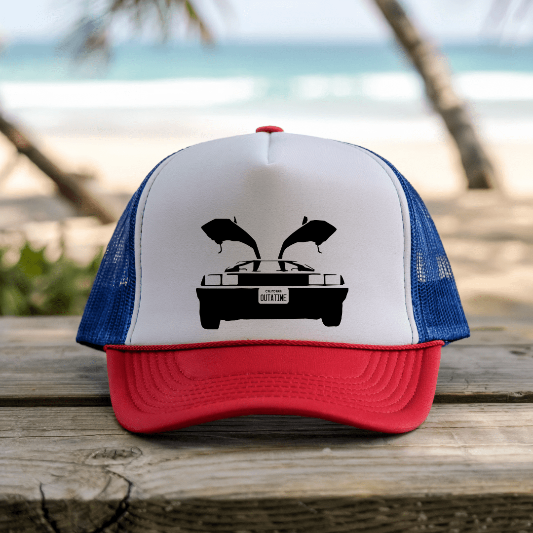 BTTF - Trucker Hat - Throwback Paradise