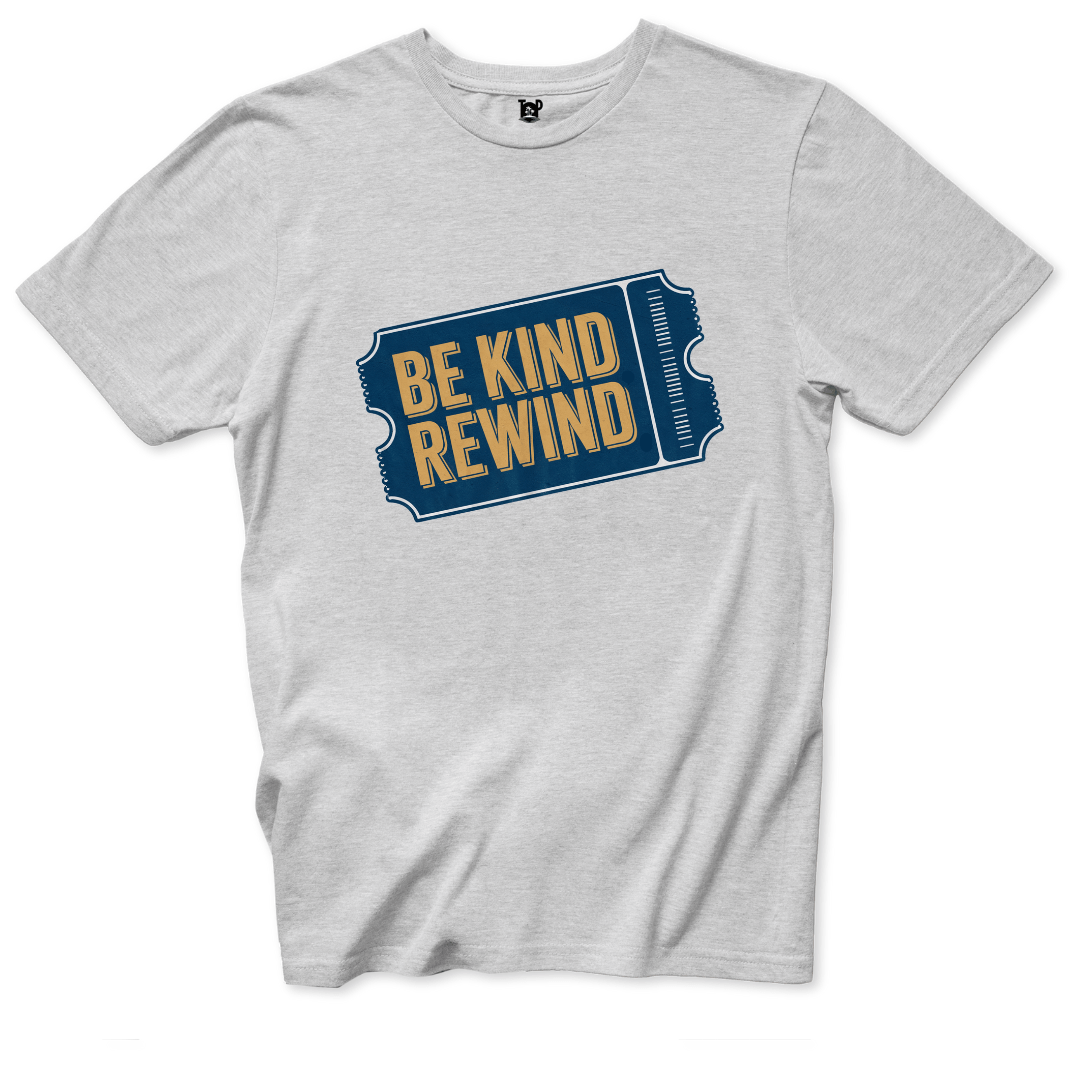 Be Kind Rewind T-Shirt - Throwback Paradise