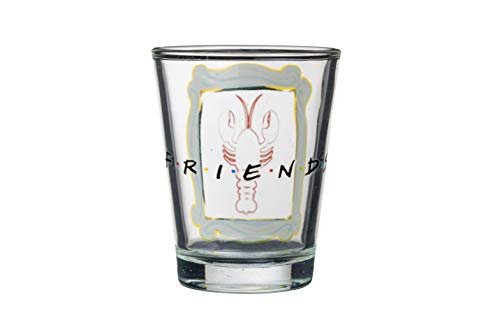 Silver Buffalo Nickelodeon Retro Featuring Rocko, Angelica, Stimpy, and Arnold 4 Pack Mini Glass Set, 1.5 Ounces - Throwback Paradise