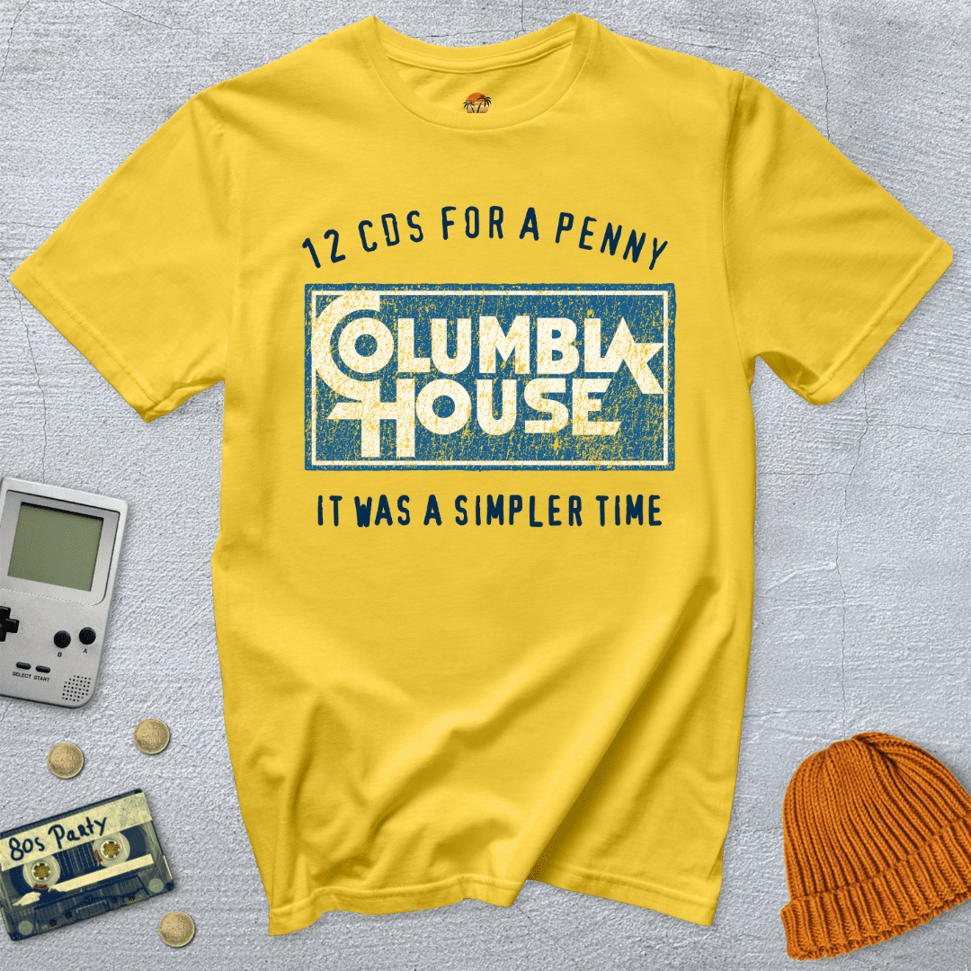 Columbia House T-Shirt - Throwback Paradise