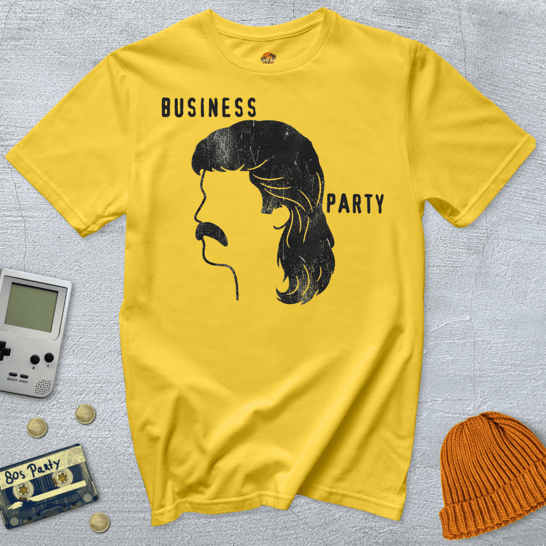 Mullet T-Shirt - Throwback Paradise