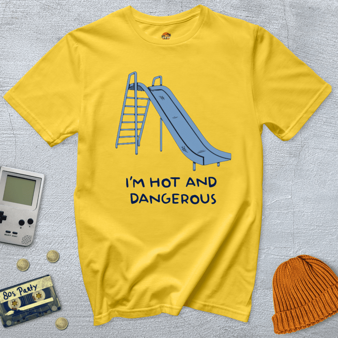 Hot and Dangerous T-Shirt - Throwback Paradise