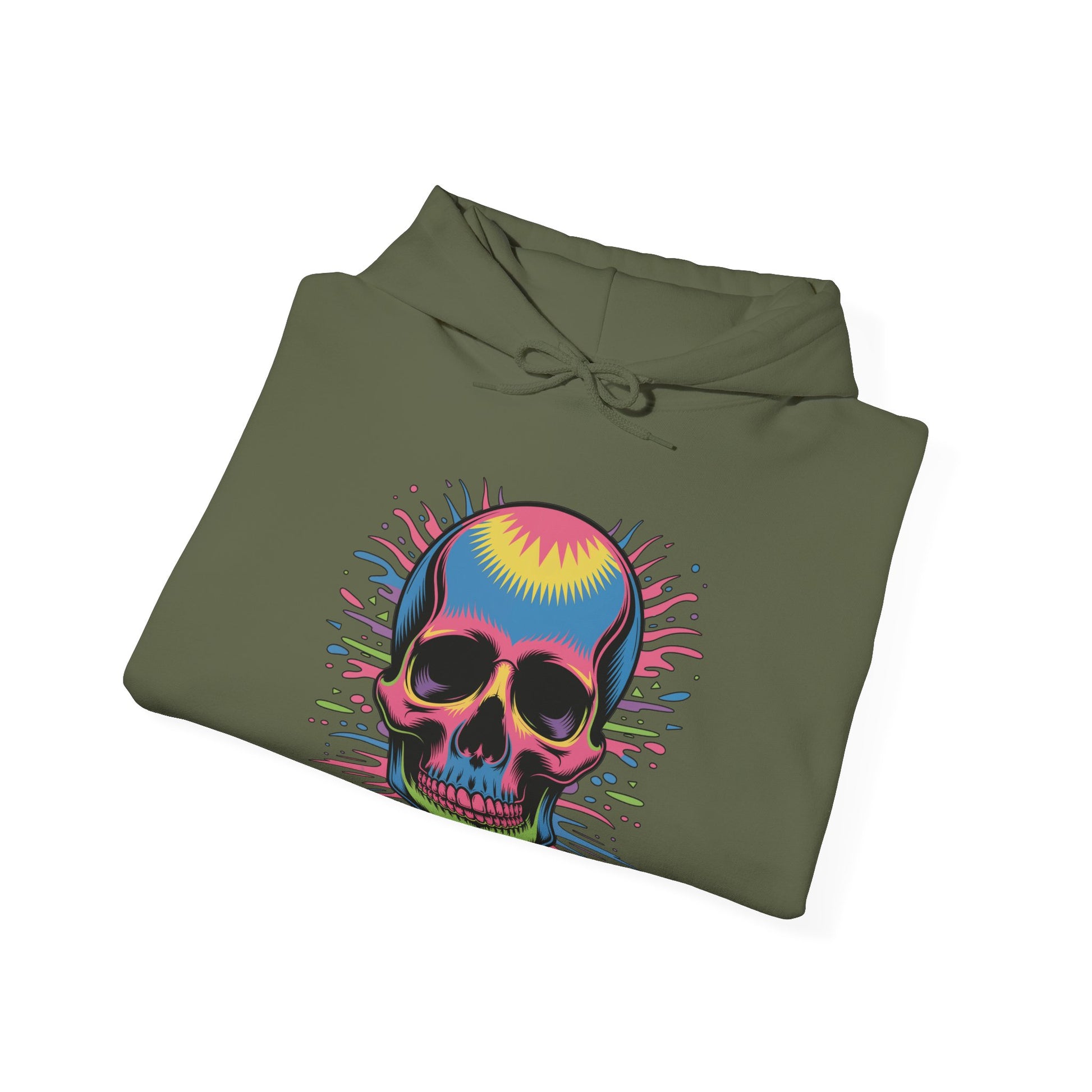 Skull - Hoodie - Throwback Paradise