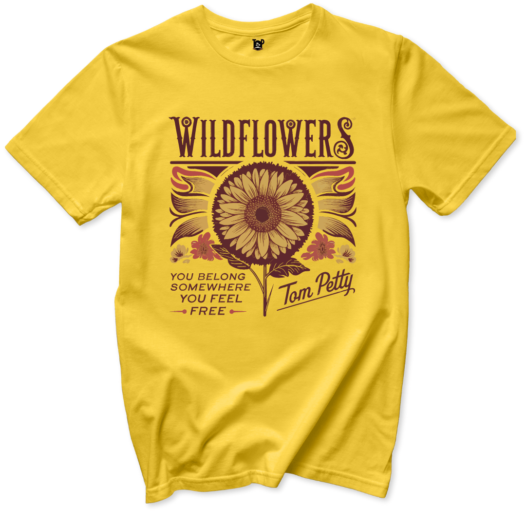 Wildflowers T-Shirt - Throwback Paradise #