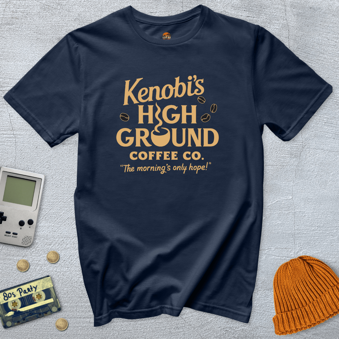 Kenobis High Ground Coffee - Shirt - Throwback Paradise