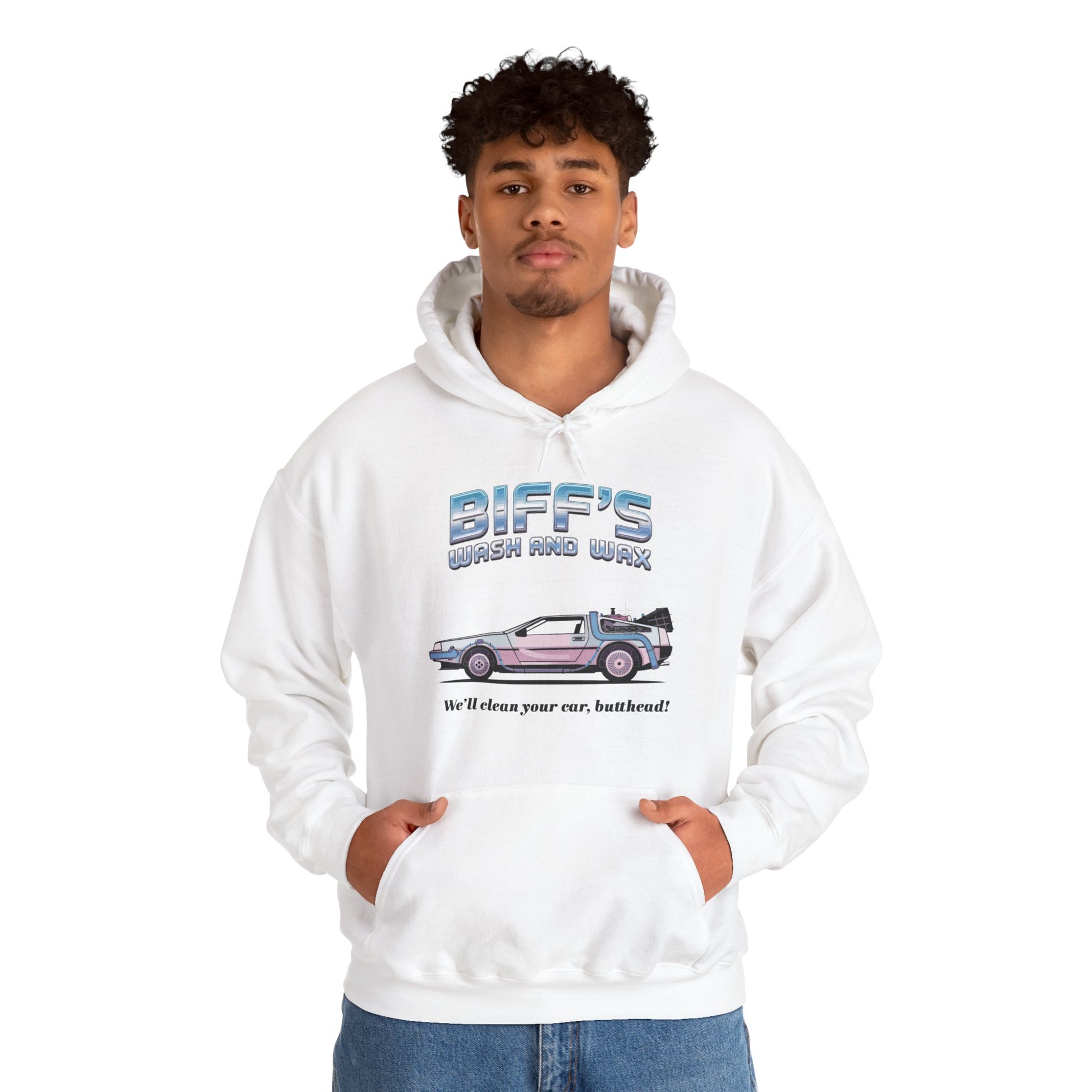 Biffs Wash and Wax - Hoodie - Throwback Paradise