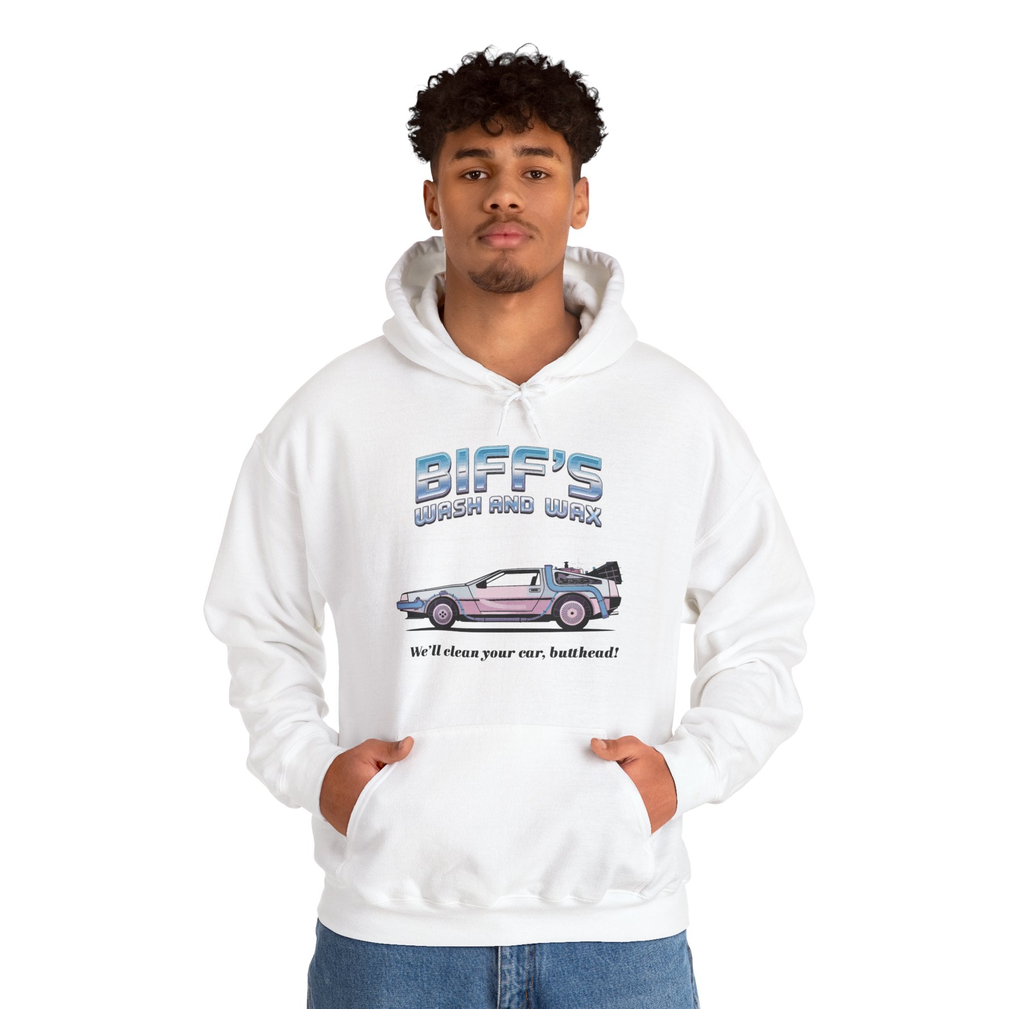 Biffs Wash and Wax - Hoodie - Throwback Paradise