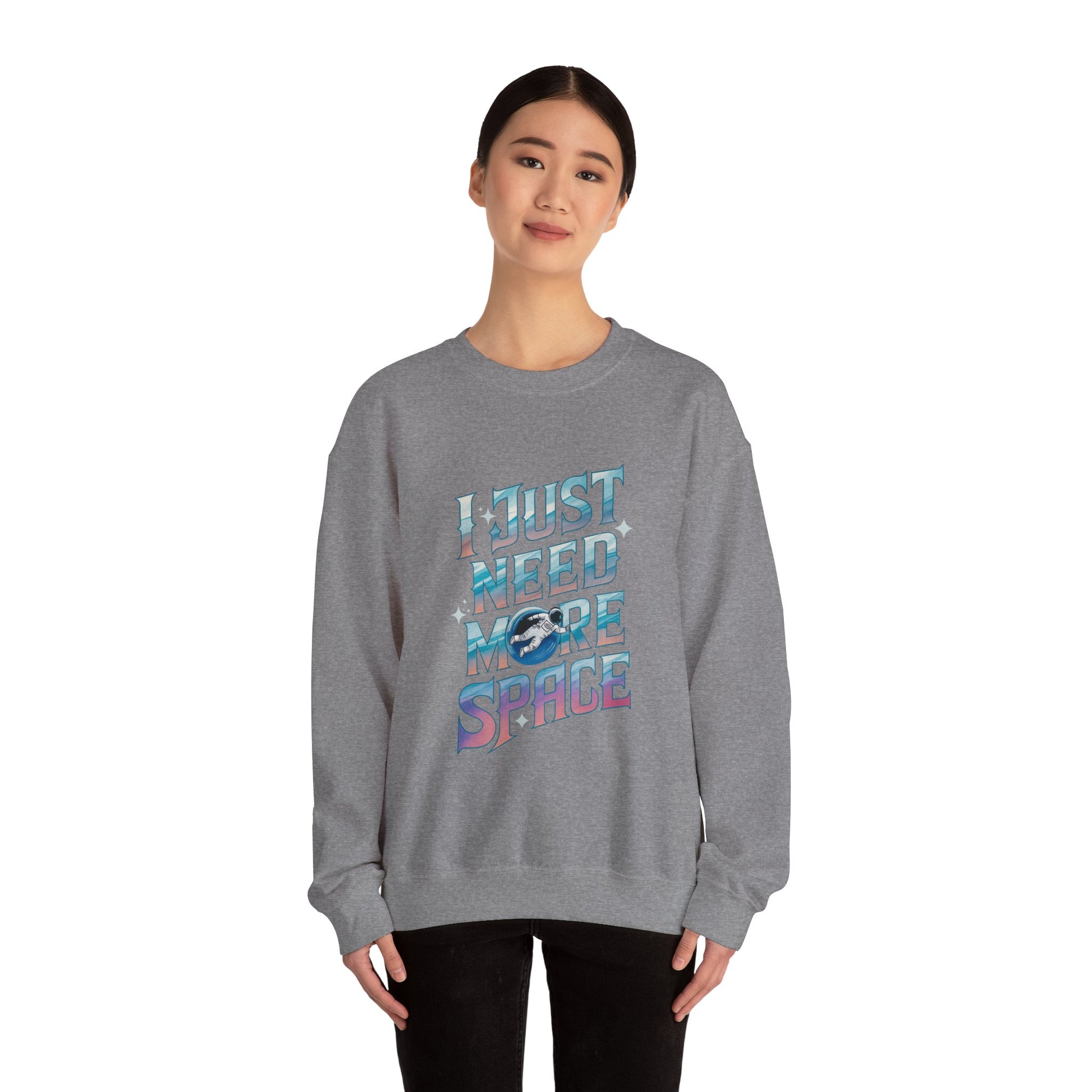 More Space - Sweatshirt - Throwback Paradise