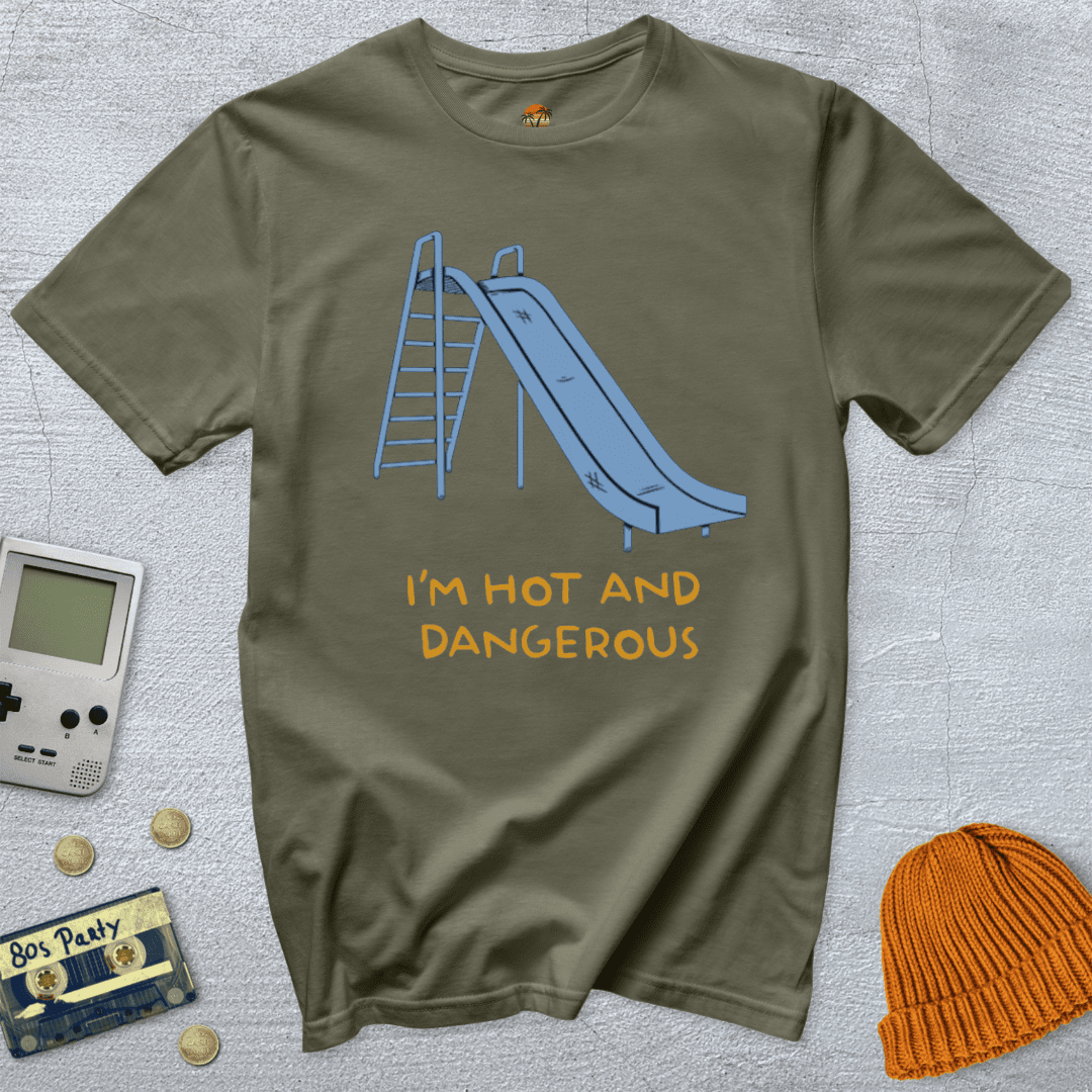 Hot and Dangerous T-Shirt - Throwback Paradise
