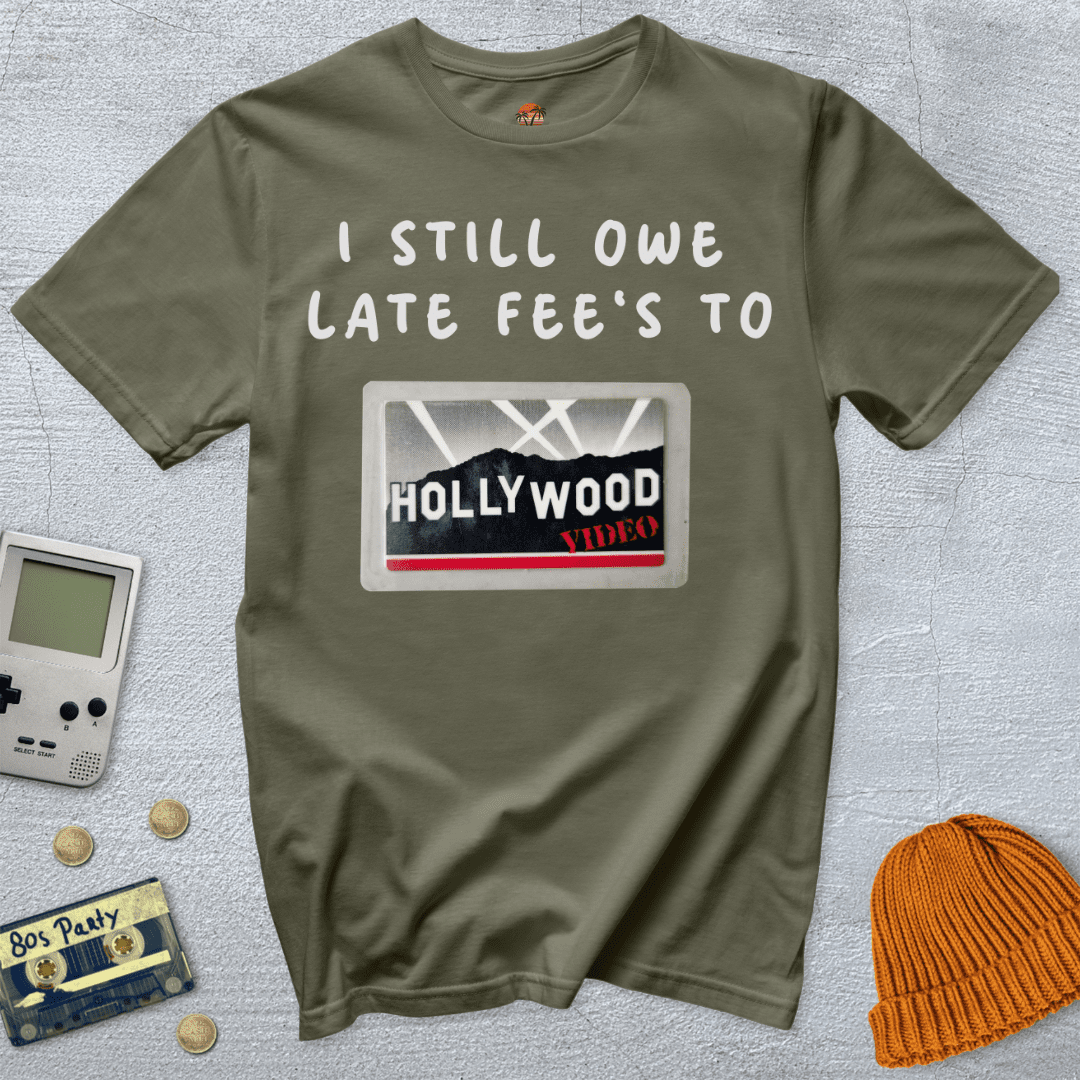 Hollywood Video T-Shirt - Throwback Paradise