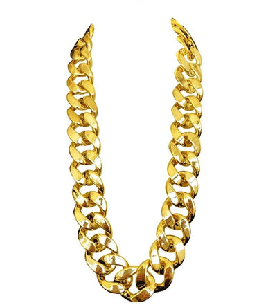 Big Chunky Plastic Hip Hop Chain Necklace,26",32",36",40" - Throwback Paradise