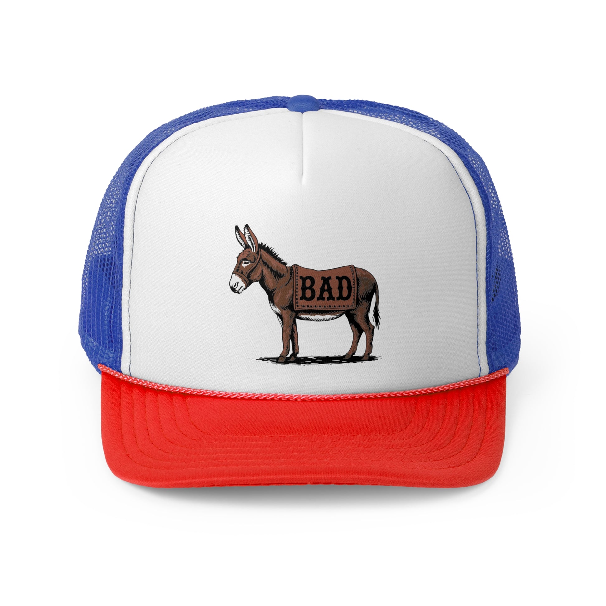 BadAss - Retro Trucker Cap - Throwback Paradise #