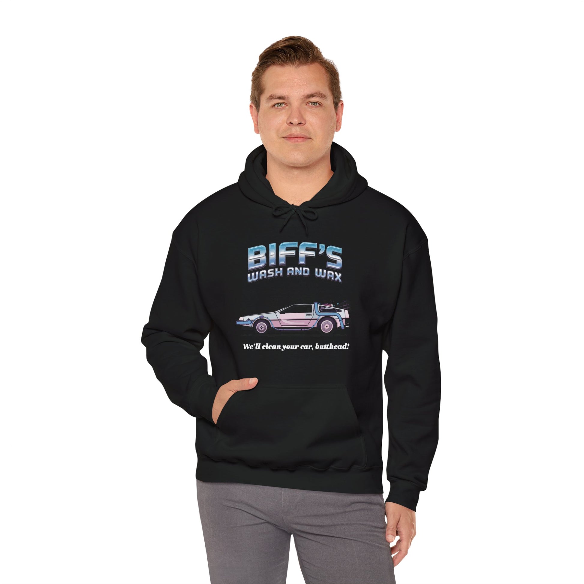 Biffs Wash and Wax - Hoodie - Throwback Paradise