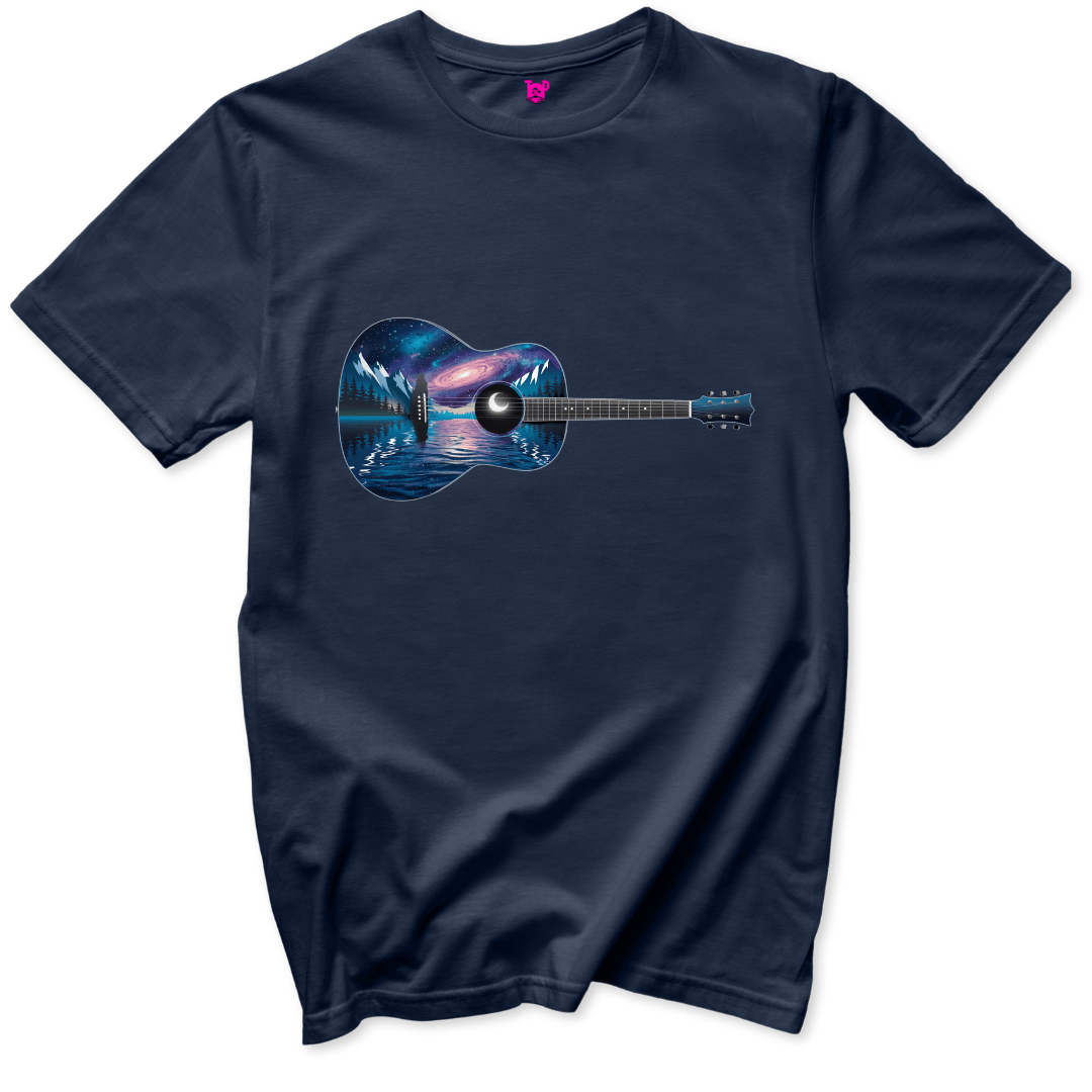 Cosmic Guitar T-Shirt - Throwback Paradise #