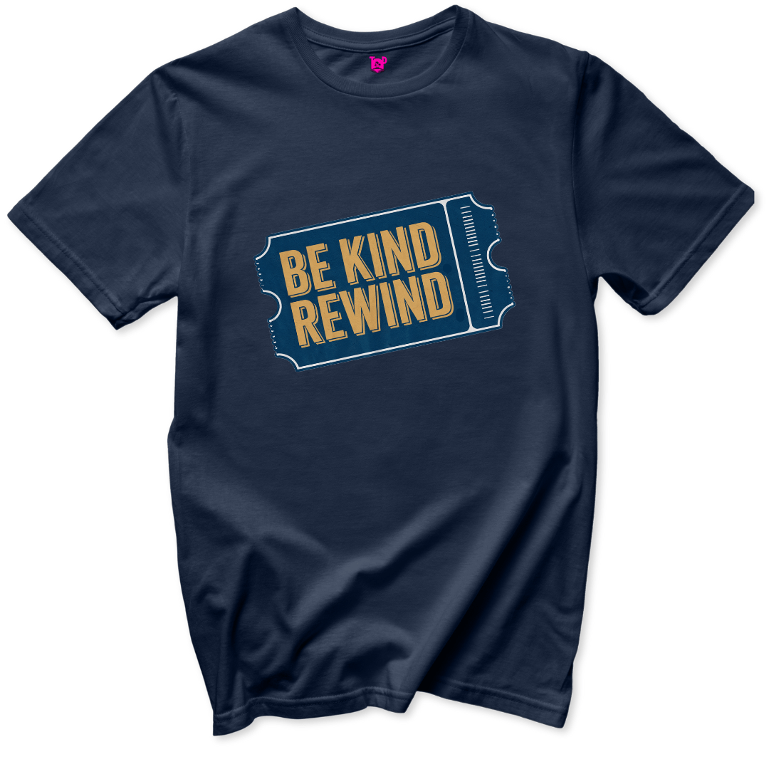Be Kind Rewind T-Shirt - Throwback Paradise
