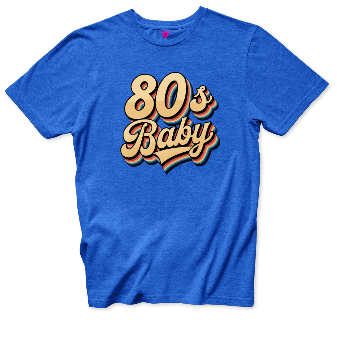 80s Baby T-Shirt - Throwback Paradise