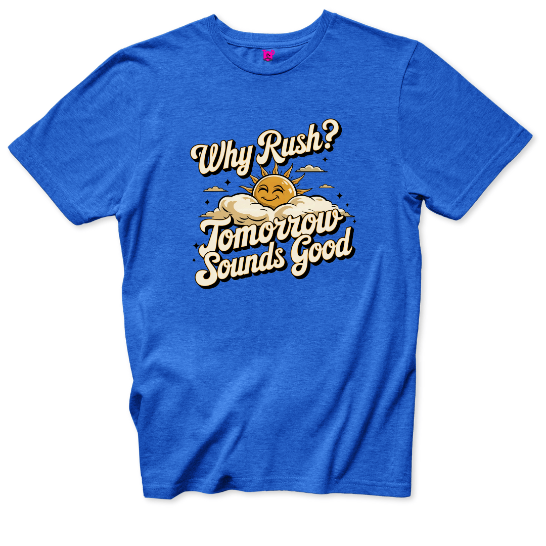 Why Rush T-Shirt - Throwback Paradise