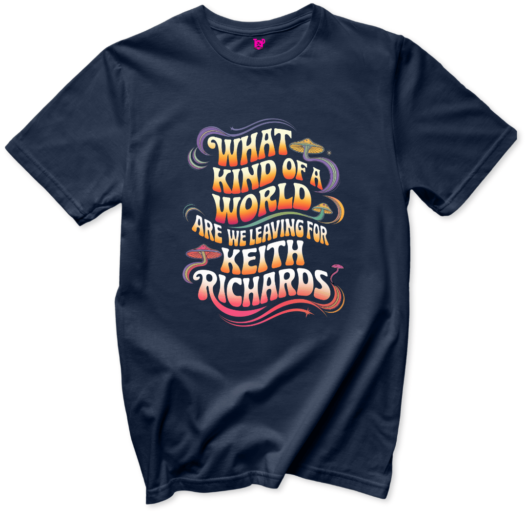 Keith Richards T-Shirt - Throwback Paradise