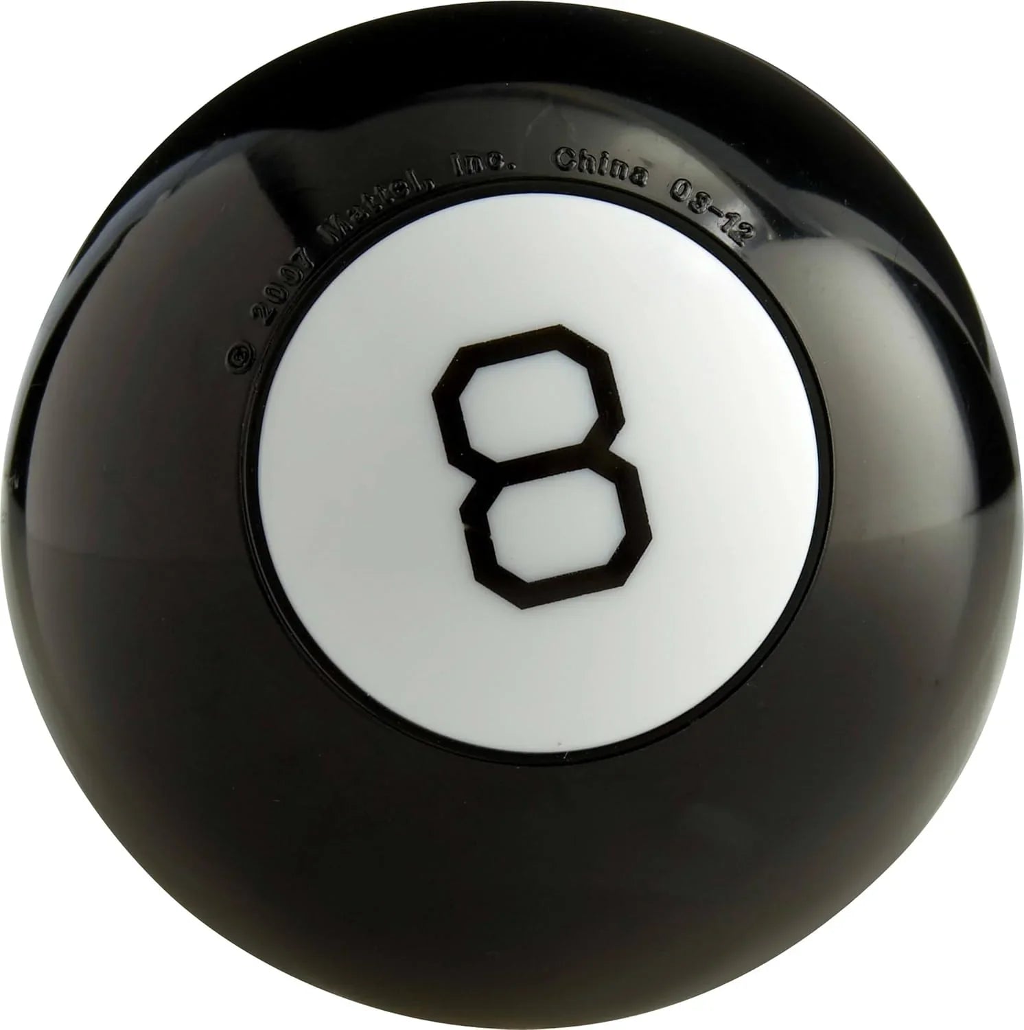 Mattel Games Magic 8 Ball Novelty Fortune - Telling Toy, Retro Look for Kids, Grown - Ups, Families, Parties & Travel (Amazon Exclusive) - Throwback Paradise