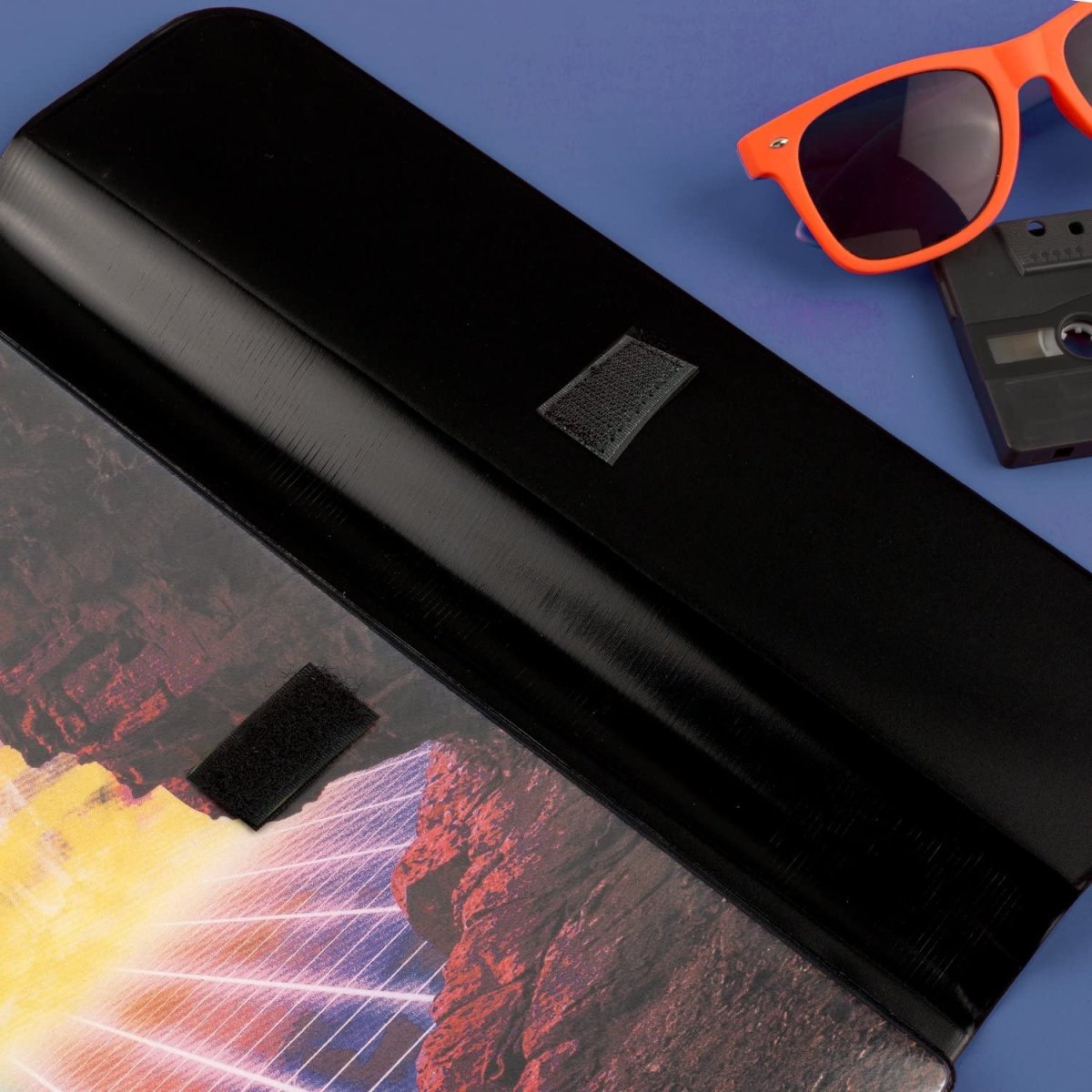 Mead Trapper Keeper Binder, Retro Design, 1 Inch Binder with Folders and Pockets, Holds 8 - 1/2" x 11" Paper, Shapes (260038CQ1 - ECM) - Throwback Paradise