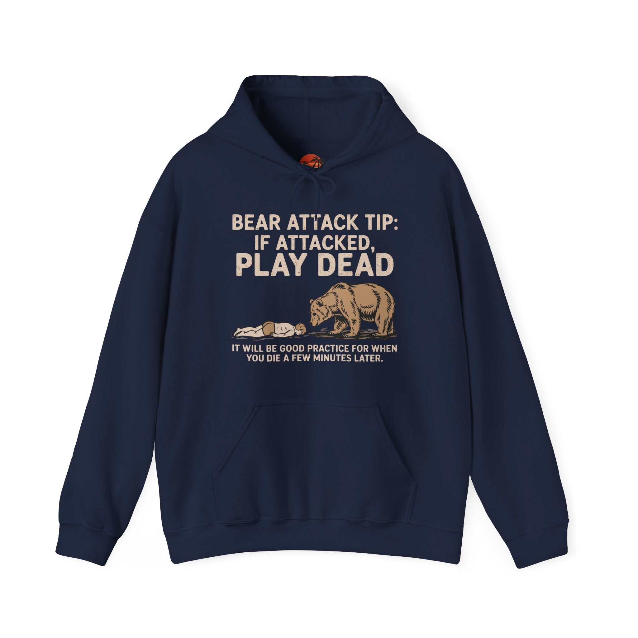 Bear Attack Tip - Hoodie - Throwback Paradise