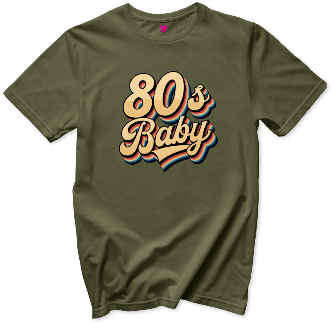80s Baby T-Shirt - Throwback Paradise