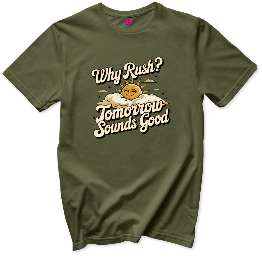 Why Rush T-Shirt - Throwback Paradise