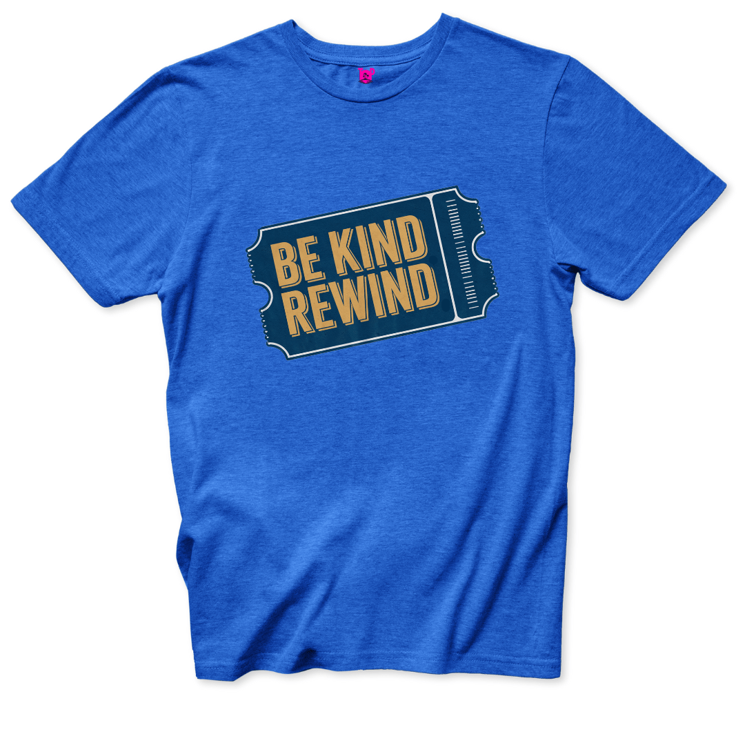 Be Kind Rewind T-Shirt - Throwback Paradise