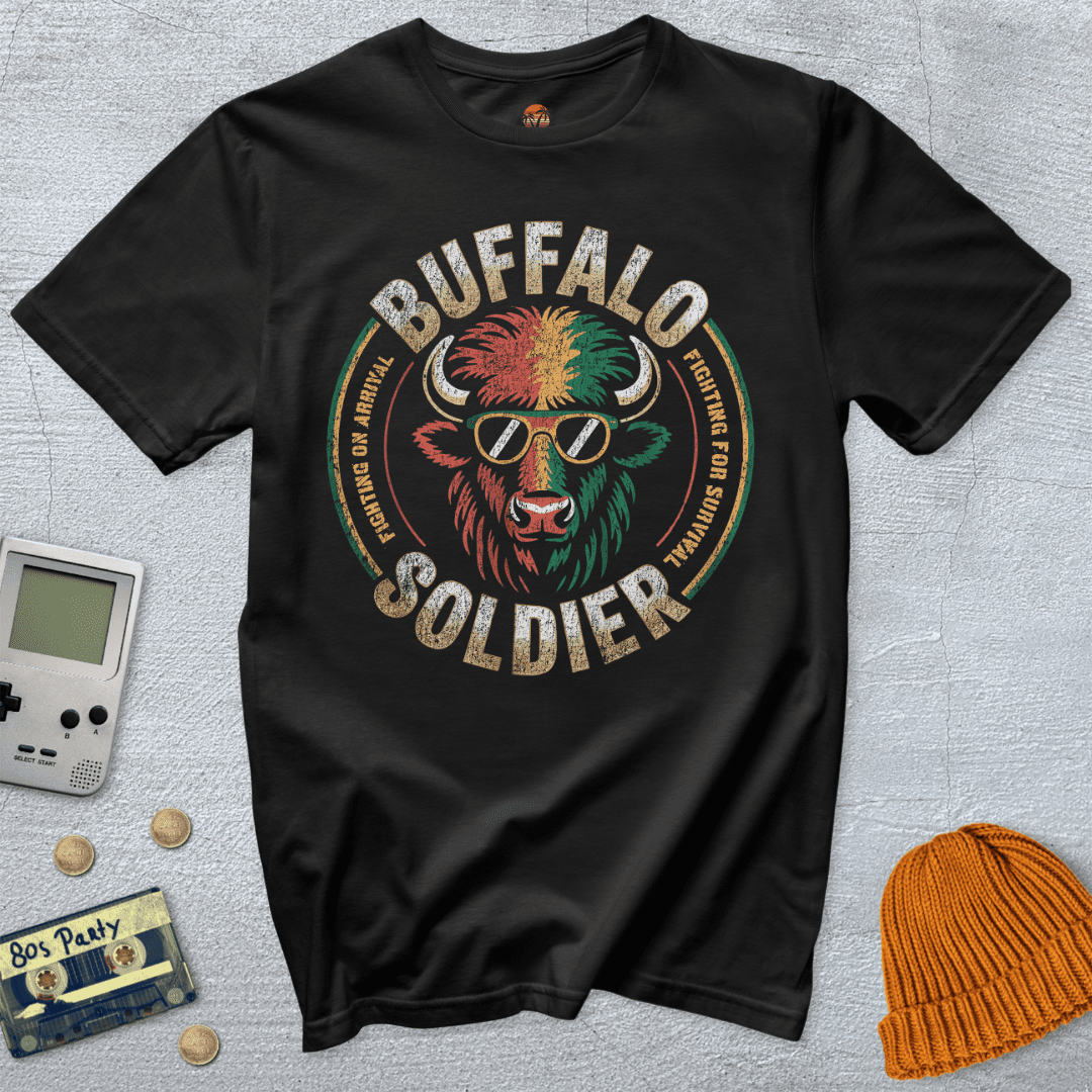 Buffalo Soldier T-Shirt - Throwback Paradise