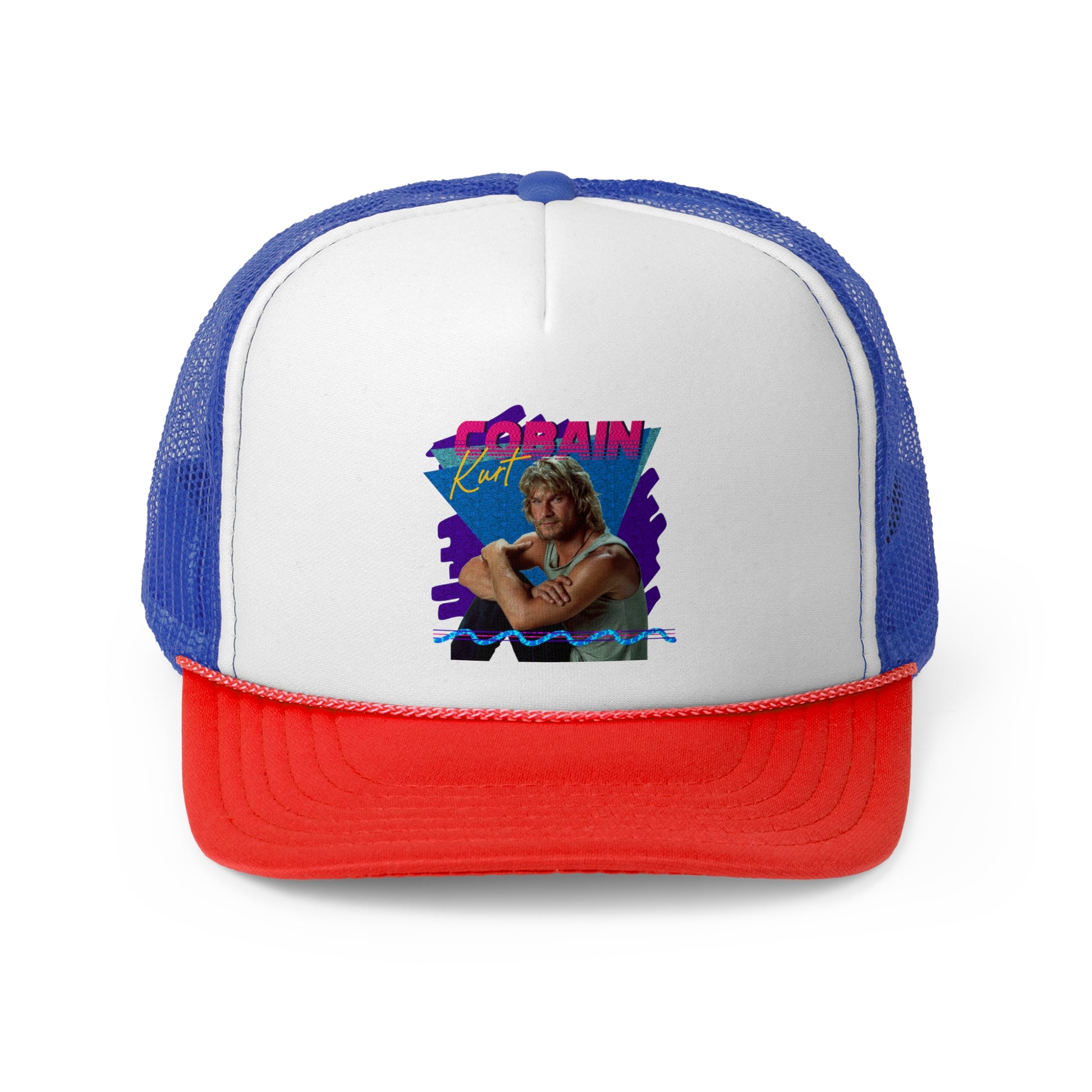 Kurt Cobain - Retro Trucker Cap - Throwback Paradise
