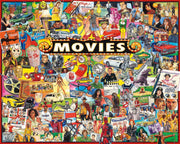 White Mountain Puzzles The Movies - 1000 Piece Jigsaw Puzzle - Throwback Paradise