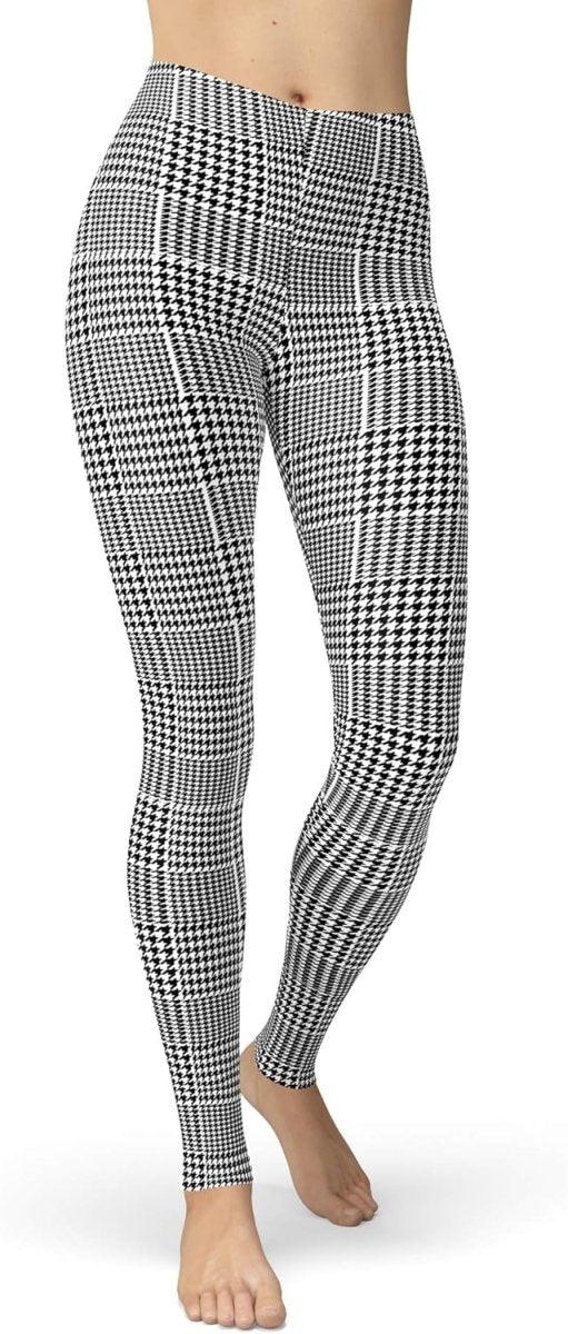 sissycos Women's 80s Leggings Neon Artistic Splash Printed Buttery Soft Stretchy Pants - Throwback Paradise