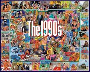 White Mountain Puzzles The 1990s - 1000 Piece Jigsaw Puzzle - Throwback Paradise