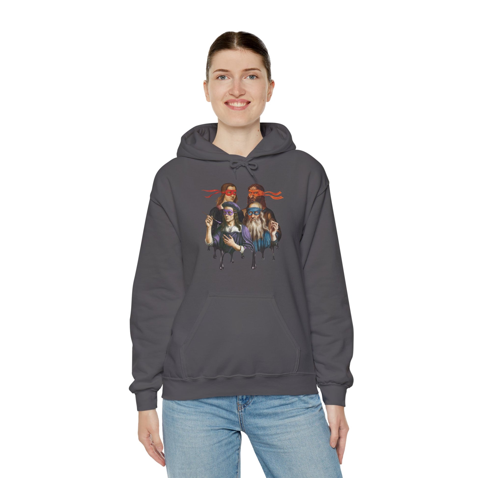 Renaissance Artists Ninja Painters - Hoodie - Throwback Paradise