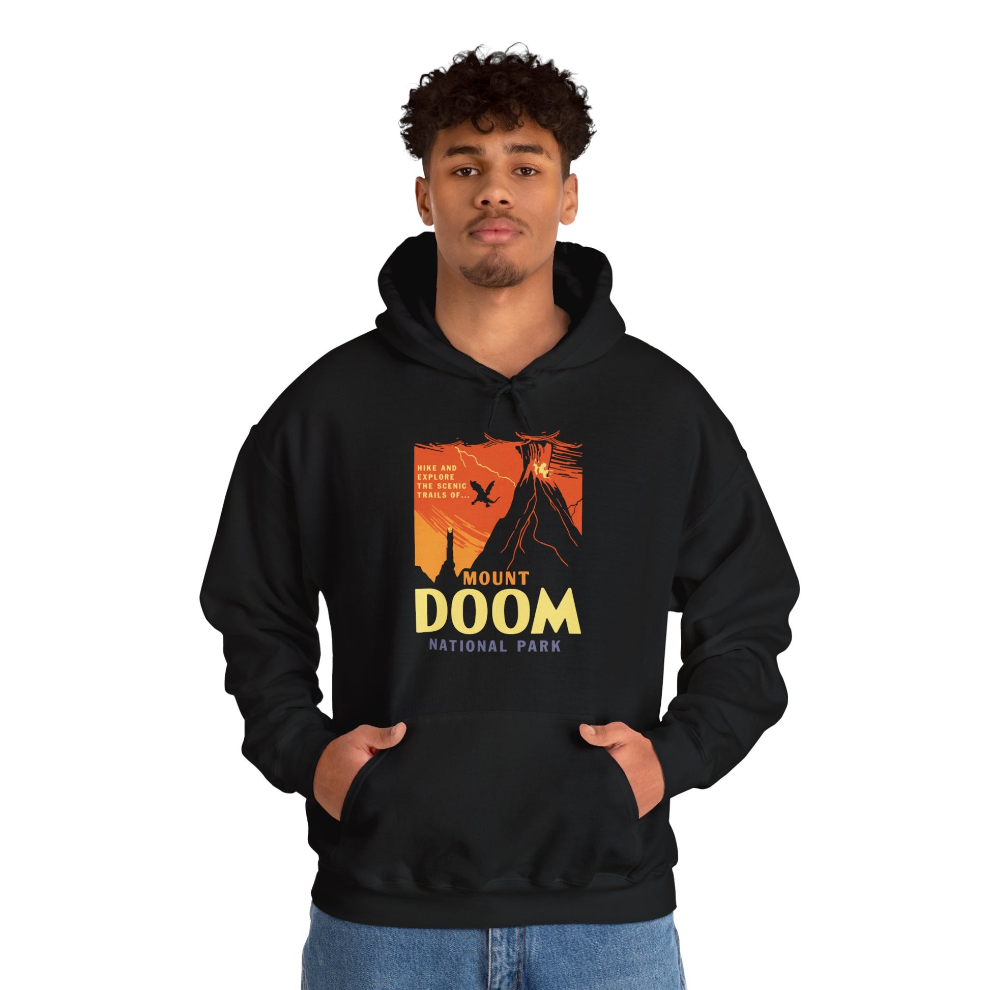 Mount Doom - Hoodie - Throwback Paradise