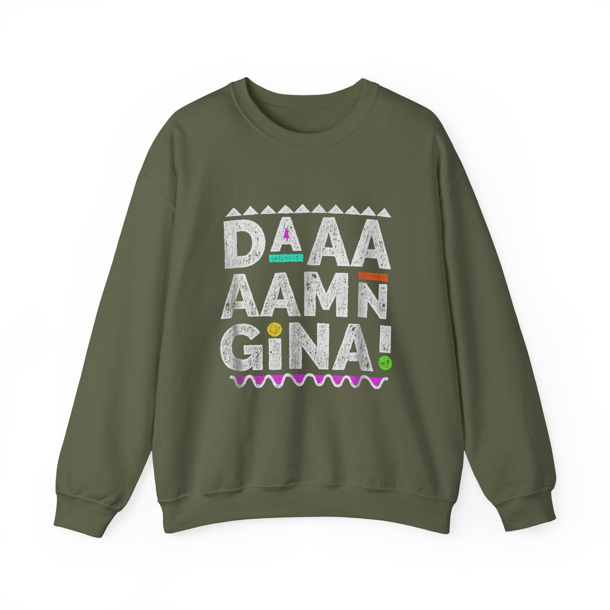 Damn Gina - Sweatshirt - Throwback Paradise