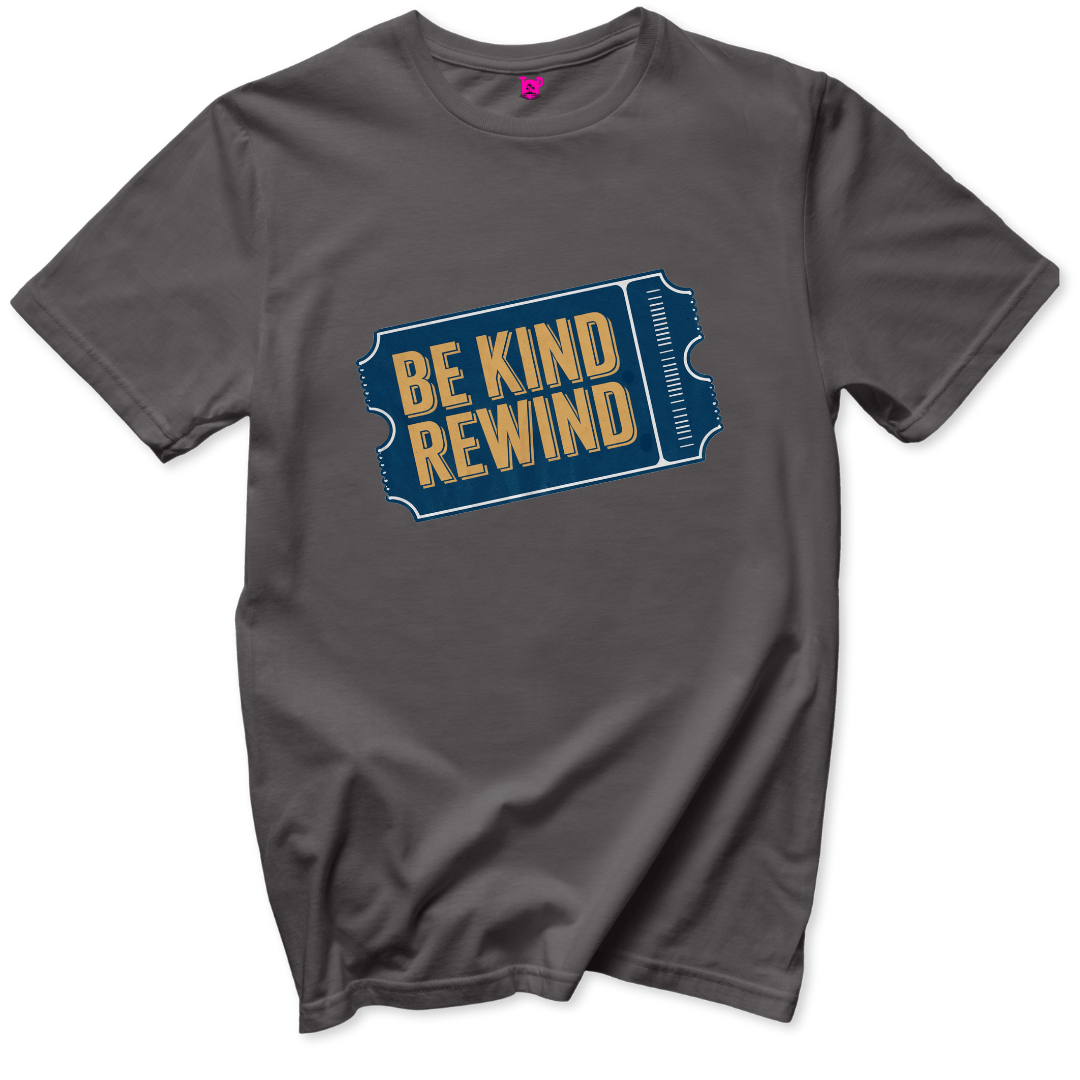 Be Kind Rewind T-Shirt - Throwback Paradise