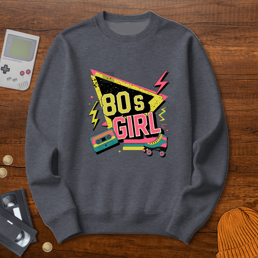 80's Girl - Sweatshirt - Throwback Paradise