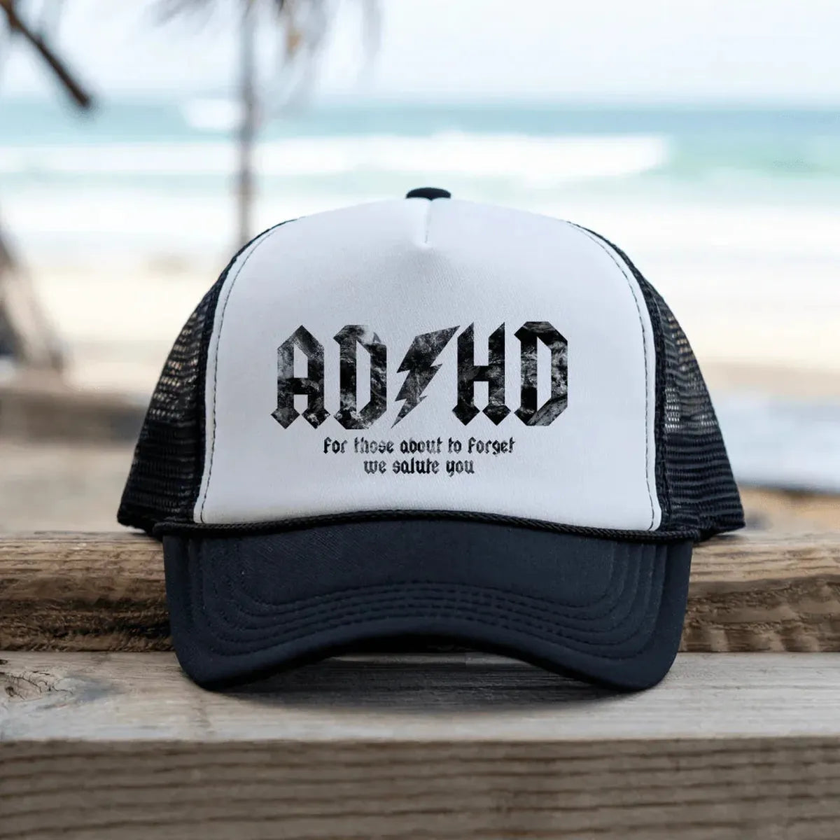 ADHD - Trucker Hat - Throwback Paradise